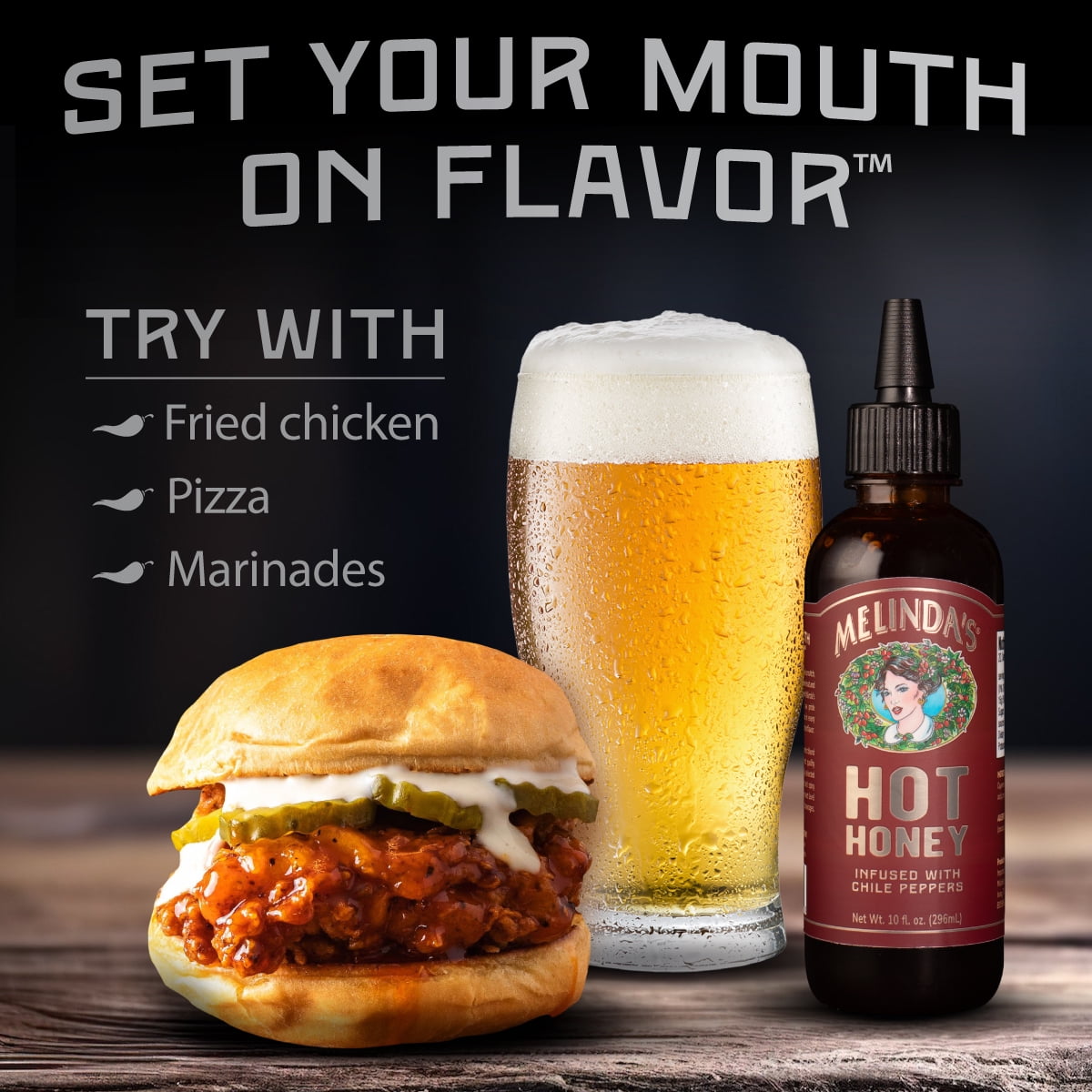 Melinda's Hot Pepper Honey