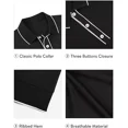 thumbnail image 3 of Playera Polo Hombre Manga Corta Moda Casual Camisa, 3 of 8