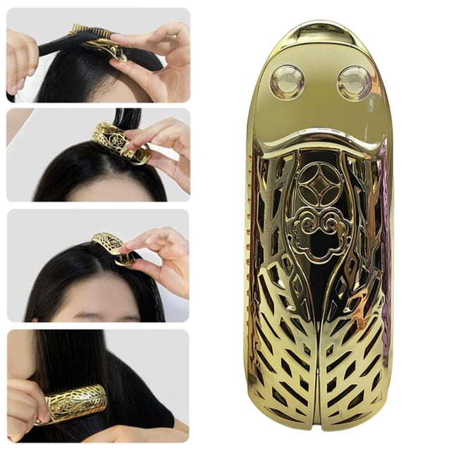 Pinza para al cabello Pinza para el cabello Pinzas para el cabell salón Oro Colcomx Clips de rollo de pelo