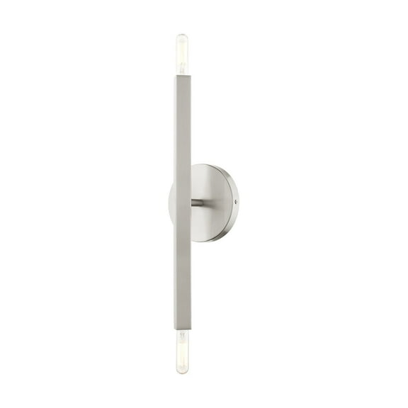 Livex Lighting - Moco - 2 Light ADA Wall Sconce in Modern Style - 5.13 Inches
