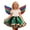 Green, variant on Girls Skirt Tutu Tulle Princess Girl Skirts Patchwork Bow Carnival Party Festival Skirt For Girls Black Size 6-8 Years