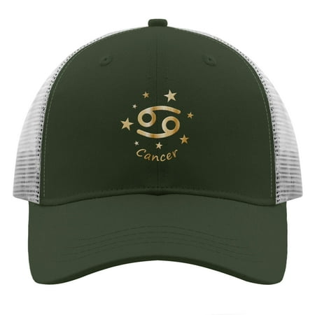 Glitter Baseball Hats Cancer Embroidery Dad Hat for Men Trendy Adjustable for Fishing