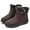 Brown, variant on Women Winter Snow Boots Keep Warm Ankle Booties Non-Slip and Waterproof Shoes