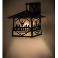 thumbnail image 4 of Meyda Tiffany 167626 Old 18" Tall Wall Sconce - Brown, 4 of 4