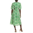thumbnail image 2 of OPT womens o.p.t Iris Midi Dress, 8, Green, 2 of 3