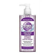 Dermactin-TS Daily Facial Cleanser with Retinol 5.85 oz. (Pack of 4) - Improves Dull & Uneven Skin Tone, with Age Renewal Benefits, Leaves Skin Rejuvenated & Reveals Radiance In Skin-Tone