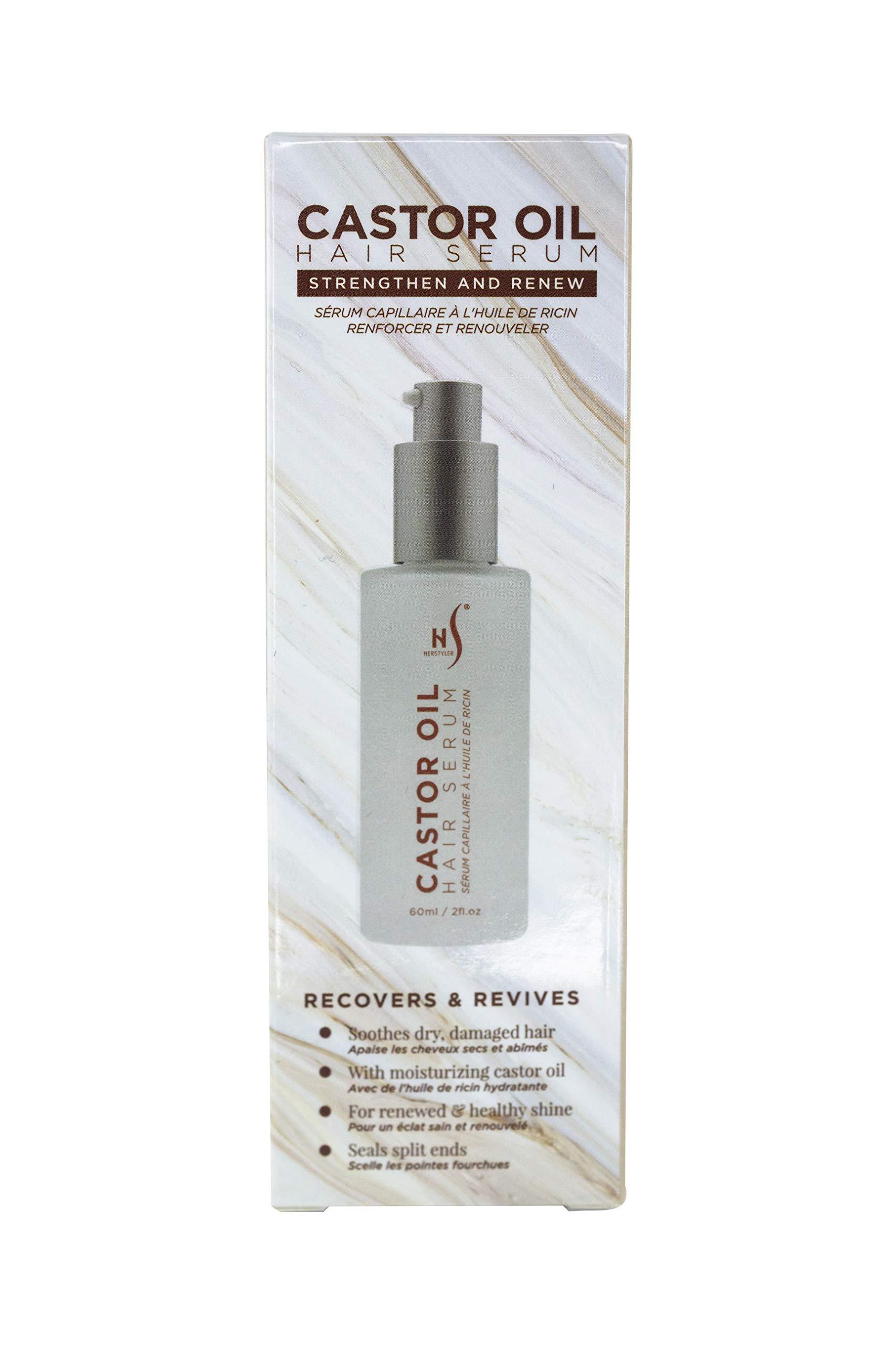 Buy Herstyler Castor Oil Hair Serum for Hair Growth Hair Shine Serum
