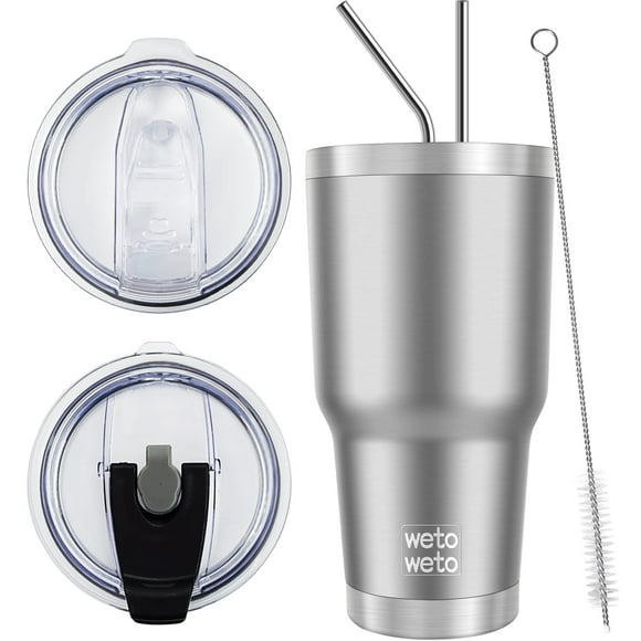 Vaso WETOWETO de acero inoxidable con aislamiento al vacío de 30 oz