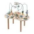 thumbnail image 1 of HILABEE Activity Table Activity Center Learning Toy Rotating Block Track Maze Sensory Toy with Bead Maze for Toddlers Infant Children, 1 of 9