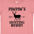 thumbnail image 4 of Inktastic Pawpaw Hunting Buddy Bow Hunter Boys or Girls Baby T-Shirt, 4 of 5