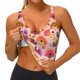 thumbnail image 3 of Balery Happy Thanksgiving Turkey Sujetadores deportivos con espalda cruzada para mujer, acolchados, sin costuras, de alto impacto, ideales para yoga, gimnasio, entrenamiento y fitness.-X-Large, 3 of 8
