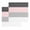 Pink Grey Striped, variant on Grey Green Striped Kitchen Dish Towels for Drying Dishes Set of 3, Farmhouse Modern Waffle Weave Microfiber Hand Tea Bathroom Towels Quick Dry & Absorbent Towel 15.7x23.6