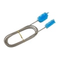 thumbnail image 2 of Flexible Pipe Cleaning Brush, Nylon Brush Fish Tank Cleaning Tool Double Ended Stainless Steel Handle Multipurpose Bendable  For Aquariums For Pipes Blue, 2 of 8