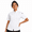 White, variant on Women's Short Sleeve Union Chef Coat, Black, Size XL
