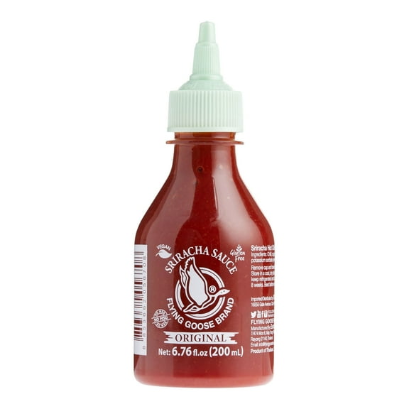 Flying Goose Sriracha No MSG Hot Chili Sauce 6.7 oz.2 each
