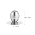 thumbnail image 2 of CHICHUMID 6Ud Pomo Ovalado De Acero Inoxidable Para De Olla Y Sartén Con Agarre Y Reemplazo Universal, 2 of 8