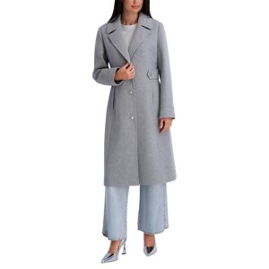 Kensie womens Faux Wool Tailored Longline Coat s