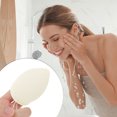 thumbnail image 5 of Unique Bargains 5 Pcs Compressed Facial Sponge Teardrop-shaped Reusable Cleansing Puff Light Yellow, 5 of 5