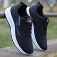 thumbnail image 2 of Men'S Breathable Mesh Sports Shoes Suitable for All Seasons, Trendy And Versatile, Odor-Resistant Running Shoes, Stylish And Handsome Mesh Sneakers for Travel Lightweight Non-Slip Casual Shoes,, 2 of 9