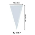 thumbnail image 4 of 100PCS Disposable Thickened Piping Bags Cake Decorating Tools for Icing Cream Cookie Frosting Baking Supplies 12Inch, 4 of 4