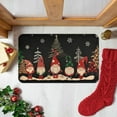 thumbnail image 1 of Christmas Themed Rug 60x40cm Polyester Fiber Dwarf Design Festive Warmth For Your Holiday Season, 1 of 5