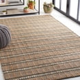 thumbnail image 2 of SAFAVIEH Natural Fiber Kostadin Striped Area Rug, Olive/Natural, 6' x 9', 2 of 11