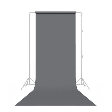 UPC: 0731409574532 | Widetone Seamless Background Paper  53  wide x 36   Smoke Gray  #74