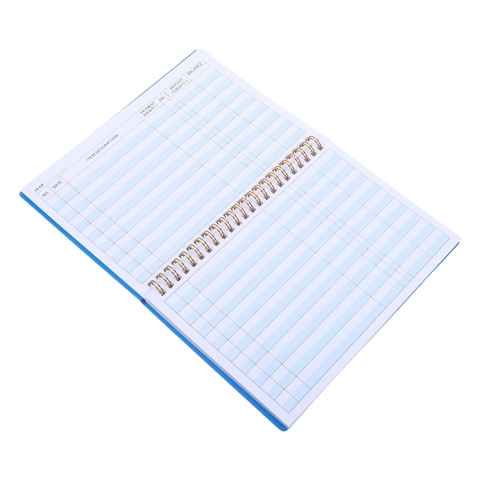 HONMEET Personal Checkbook Register with Sections for Bank Deposits and Transaction Records, Office Use