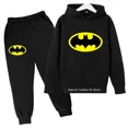 thumbnail image 3 of 2024 HOT Batman- Conjuntos de sudaderas con capucha Ropa para niños Ropa para niñas Tops Pantalones Trajes de 4 a 14 años Trajes con capucha Suéter, 3 of 5