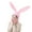 White, variant on Visland Rabbit Hat Ear Hat Funny Bunny Plush Hat Cap for Women Girls, Cosplay Christmas Easter Party Holiday Hat