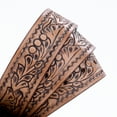 thumbnail image 5 of Resistance Western Leather Belt with Floral Engraved Buckle – Hand-Embossed Full-Grain Cowgirl Belt for Women’s Casual Wear, Plus Sizes Available, 5 of 7