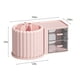 thumbnail image 3 of Organizador de maquillaje giratorio, Rosa, 3 of 7