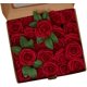 thumbnail image 1 of Paquete de 25 rosas artificiales realistas con tallo para ramos de boda, centros de mesa, fiesta nupcial, decoración del hogar (rojo vino) 25 piezas ZefeiWu 8390605572364, 1 of 1
