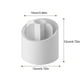 thumbnail image 2 of Vaso para bolígrafos organizador de escritorio giratorio de 360 grados | Portalápices de plástico multifuncional con compartimentos | Almacenamiento de papelería que ahorra espacio para suministros, 2 of 7