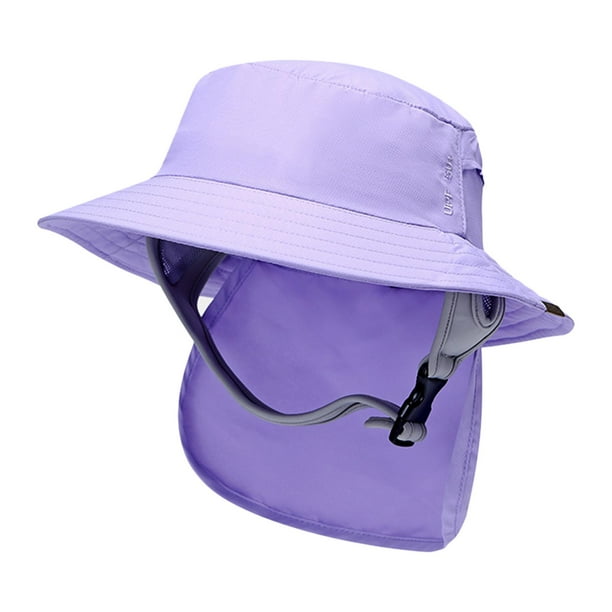 3x Surf Bucket Hat with Chin Strap 