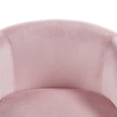 thumbnail image 5 of Yaheetech Velvet Upholstered Accent Chair for Livingroom,Pink, 5 of 13