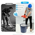 thumbnail image 3 of 2800 W Paint and Mortar Stirrer, Mixer Mortar Stirrer, 2-Gear Concrete Stirrer, Hand Mixer Concrete, Paint, 3 of 20