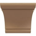 thumbnail image 2 of 5"W x 5"D x 5"H Wide Olympic Rough Cedar Woodgrain TimberThane Corbel, Primed Tan, 2 of 6