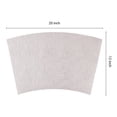 thumbnail image 4 of REGALWOVEN 6 Pack Place Mats Faux Leather Placemats for Kitchen Dining Table Decor Light Gray 20*12in, 4 of 7