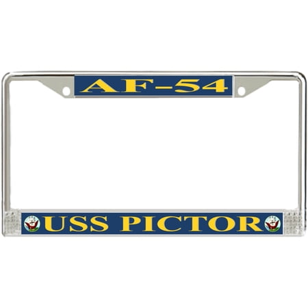 USS Pictor AF-54 License Plate Frame