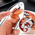 thumbnail image 4 of Wosthever Herramienta para comer mariscos con mango, Kit de abrazadera, alicates portátiles multiusos para alimentos, tijeras, mariscos para Mostrada, 4 of 6