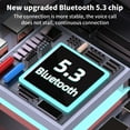 thumbnail image 4 of Precios de Descuento Únicos, Auriculares inalámbricos Bluetooth 5.3 con clip Calidad de sonido HIFI para llamadas de alta definición y batería de larga duración Auriculares Bluetooth Akmoler, 4 of 9