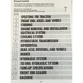 thumbnail image 3 of International 3600A Gas Tractor Backhoe Service Repair Parts Operators Manual, 3 of 12