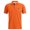 Orange, variant on HOWPAY Mens Polo Shirts Short Sleeve Solid Color Casual Collared Basic Tees Stretch Lightweight Classic Button Workout Summer Polo T-Shirts Black L