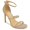 Rose Gold, variant on XOXO Womens Open Toe Ankle Strap Heels