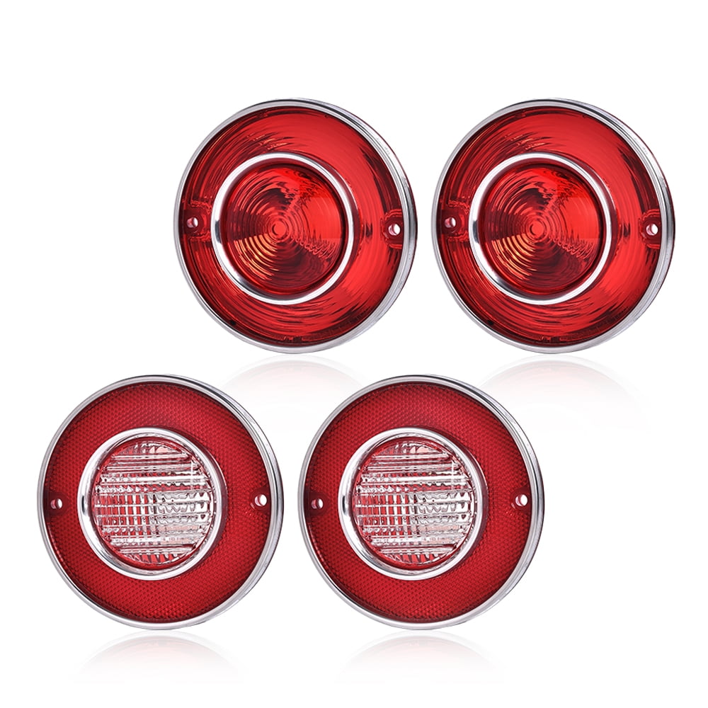 PIT66 Tail Lights+ Backup Lights Fit for Chevy Corvette 1975-1979