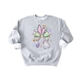 thumbnail image 7 of Easter Nurse Sweatshirt for Women - Cute Bunny Bow Stethoscope Graphic Tee Gray Sweatshirt Adult Small, 7 of 7