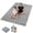 Gray, variant on YR Travel Yoga Mat Large 78"x51" 5mm Thick TPE Foldable Fitness Mat for Home Gym, Gray