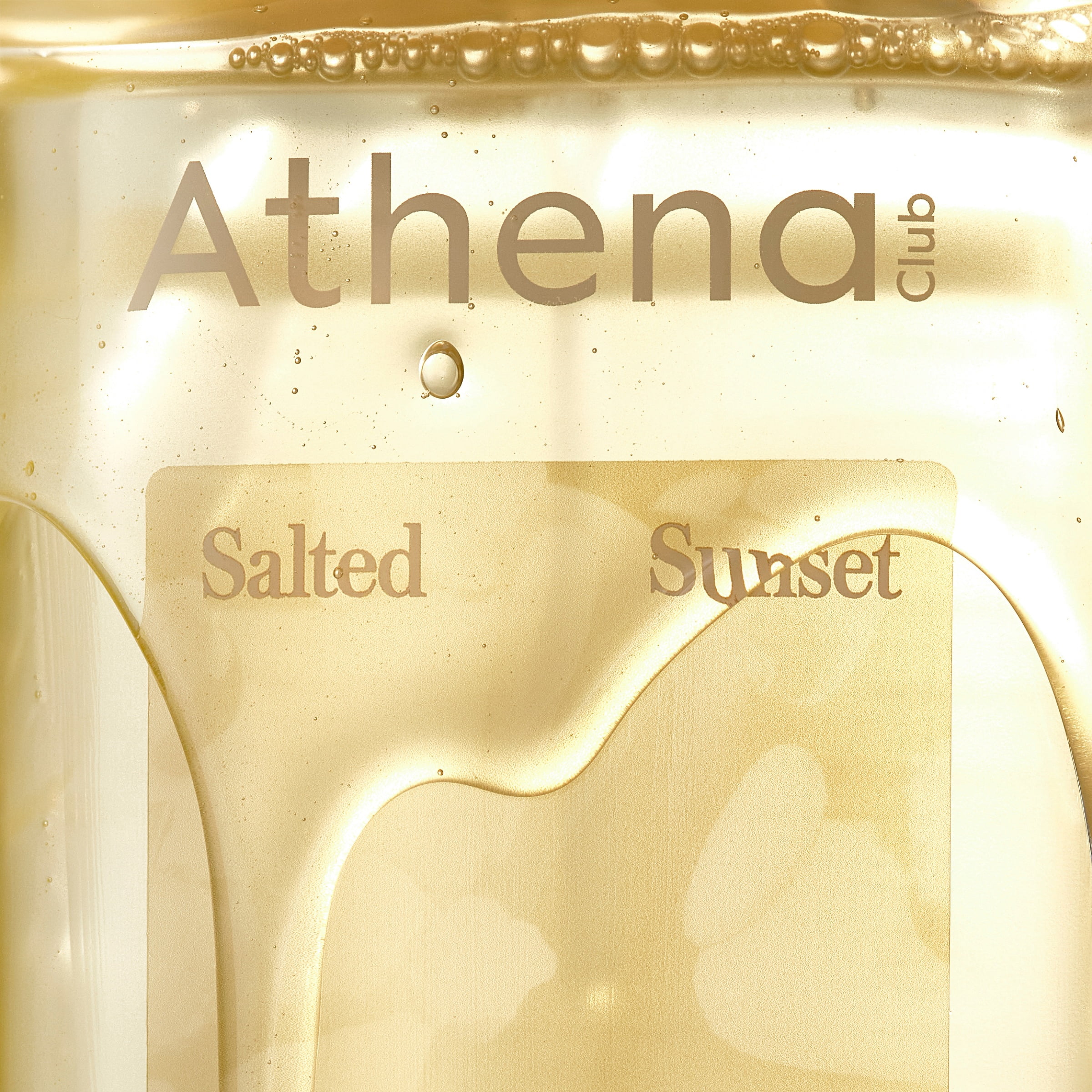 Athena Club Glow Restore Shower Oil - Salted Sunset - 18 fl oz: For Combination Skin, Whole Body, Plastic Bottle
