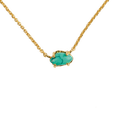 thumbnail image 2 of Set de joyería LuckyLy Ivy con cuarzo turquesa collar aretes brazalete oro 18k UNITALLA, 2 of 7